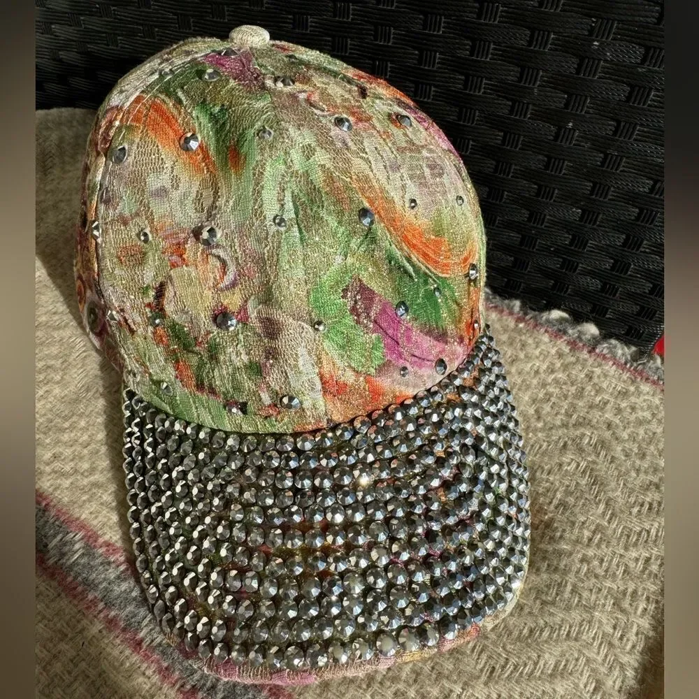 noLLia bling rhinestone adjustable hat